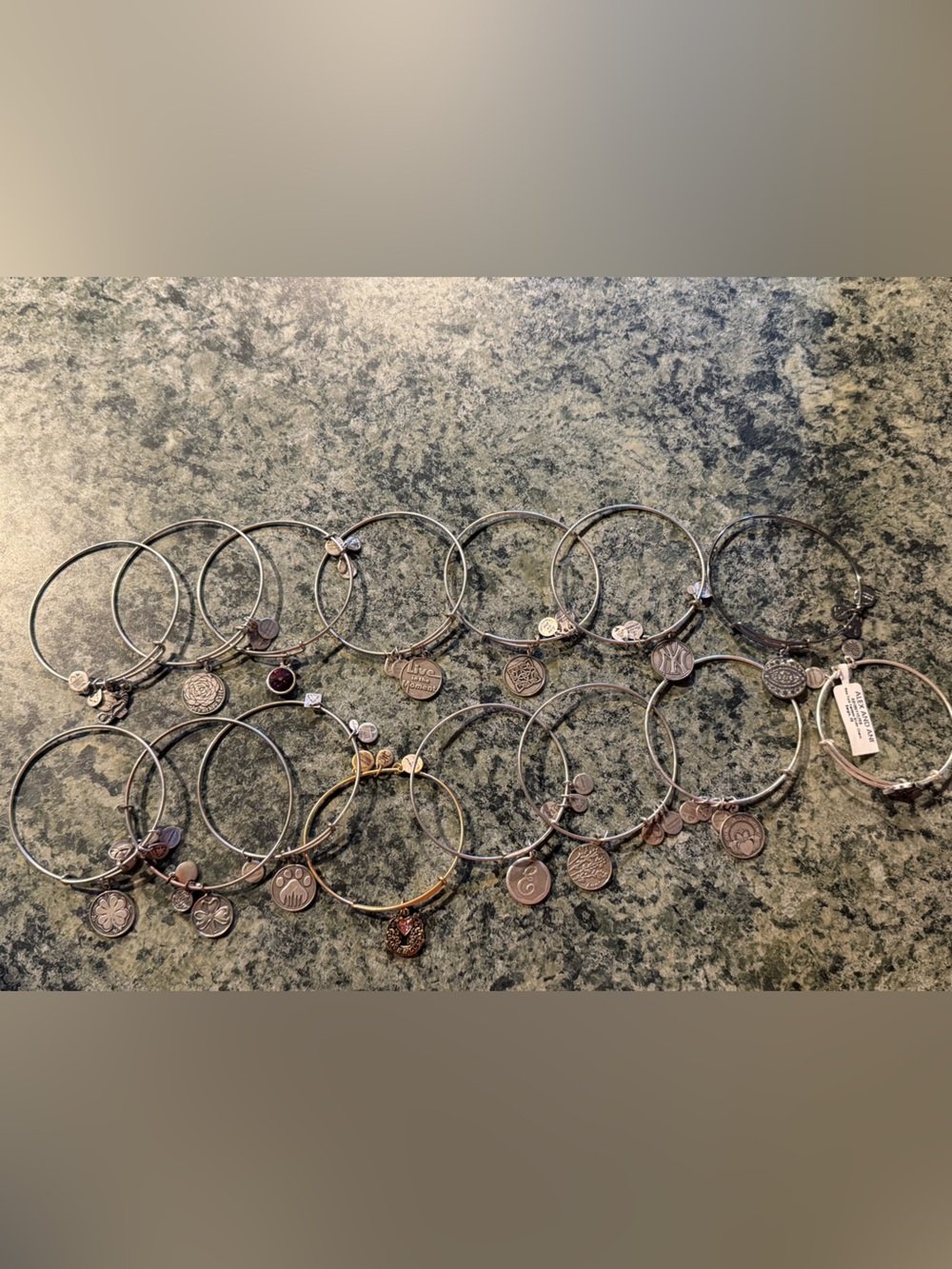Lot of 15 Alex and Ani Bracelets